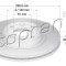 Disc frana DACIA LOGAN EXPRESS (FS) (2009 - 2016) TOPRAN 700 180