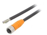 Cablu de Conectare M12 Drept 8 Pin 5m 30VAC 4A