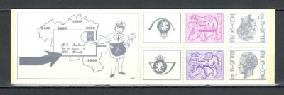 Belgia.1978 Leul heraldic si Regele Baudouin carnet MB.131 foto