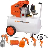 Ruris AirPower 5000PLUS - Compresor cu ulei 1500 W 50 l 180 l/min 8 bar accesorii