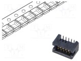 Conector PCB-PCB tată PIN 10 1,27mm TFM argintat SAMTEC