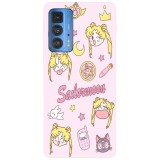 Husa compatibila cu Motorola G20 model Sailor Moon Accessories, Silicon, TPU, Viceversa, Transparent, Carcasa