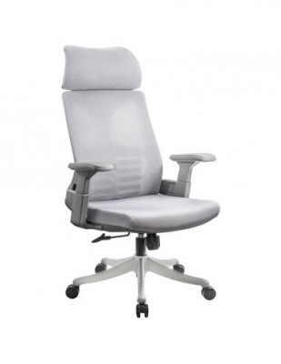 Scaun de birou SYYT 9514, ergonomic, mesh, cu tetiera foto