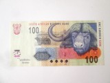 Rara! Africa de Sud 100 Rand 2005 aUNC,bancnota din imagini la cel mai mic pret
