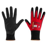 Manusi de lucru Ultraflex din nailon-spandex cu nitril spuma, marimea 9