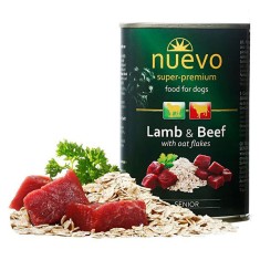 Conserva NUEVO DOG Senior Lamb &amp;amp;amp; Beef 400 g foto