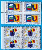 TIMBRE ROM&Acirc;NIA LP1748/2006 Emisiune comună Rom&acirc;nia -Bulgaria Bloc de 4 -MNH, Nestampilat