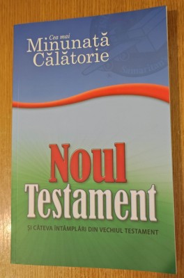 Noul Testament + Minunată Călătorie, Ilustrații + Bonus Calendar Biblic 2023 foto