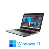 Laptop HP Zbook 15 G5, i7-8850H, 1TB SSD, Display NOU, Quadro P2000, Win 11 Pro