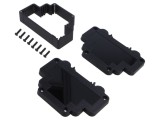 Carcasă aluminiu pentru şină DIN 98,3mm X 28mm Z 69mm