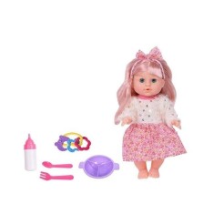 Papusa Bebelus, LunaBebe Drink Wet Baby, 28 cm