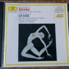 CD Ravel, Debussy - Bolero·Daphnis Et Chloé/La Mer·Prélude (Herbert von Karajan)