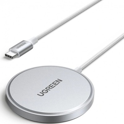 Incarcator Retea Wireless UGREEN W703, 15W, 1.67A, Alb foto