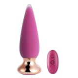 Honey Play Box, Doro Plus, Pluguri anale vibrante, 10 Vibrating Modes, Remote Control, Curbat, Re&icirc;ncărcabil, ABS+Medical Silicon