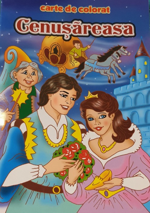 Carte de Colorat - Cenusareasa