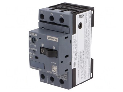 &amp;Icirc;ntrerupător Motor 0,55kW DIN 3RV1011-1AA10 foto
