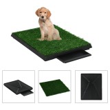 Toaleta animale companie 2 buc tava gazon artificial 63x50x7cm GartenMobel Dekor, vidaXL