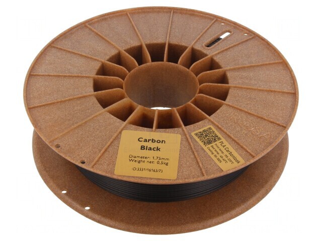 Filament PLA CarbonLook 1.75mm Negru 500g