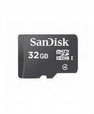 Micro secure digital card sandisk 32gb fara adaptor (pentru telefon) foto