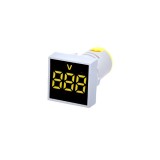 Voltmetru Patrat de Panou elSales ELS-22VMS/G, Diametru 22 mm, Temperatura de mediu -10˚C + 50˚C, Iluminare