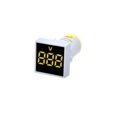 Voltmetru Patrat de Panou elSales ELS-22VMS/G, Diametru 22 mm, Temperatura de mediu -10˚C + 50˚C, Iluminare