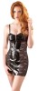Rochie Latex Dantela Neagra#, M
