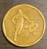 Moneda Africa de Sud - 50 Cents 2002 - Fotbal