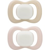 B.Box Glow 0-6m suzetă Blush/Latte 2 buc