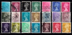 A12 S3 12 - Timbre foarte vechi - Anglia - Marea Britanie - Regina 1