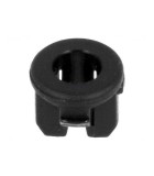 Suport pentru LED 3mm monobloc neagra UL94V-2 L 4.8mm FIX&amp;FASTEN