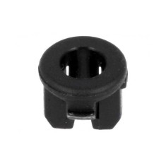 Suport pentru LED 3mm monobloc neagra UL94V-2 L 4.8mm FIX&amp;FASTEN