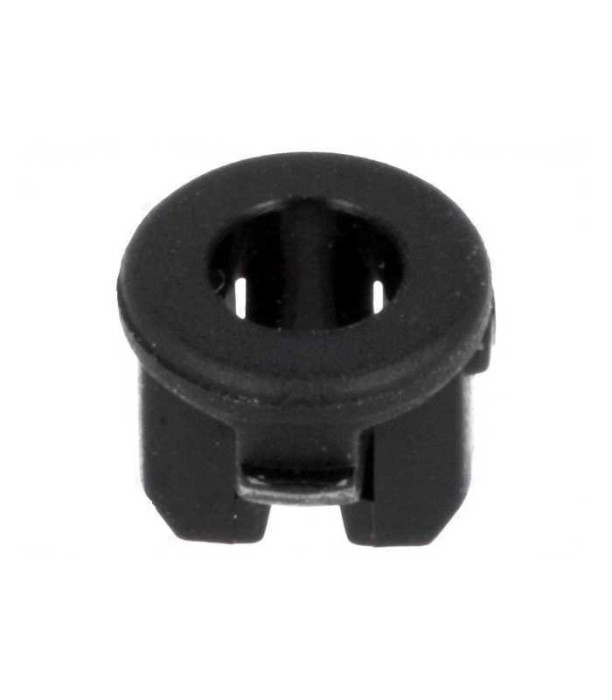 Suport pentru LED 3mm monobloc neagra UL94V-2 L 4.8mm FIX&amp;FASTEN FIX-LED3-28