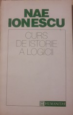 Curs de istorie a logicii - Nae Ionescu