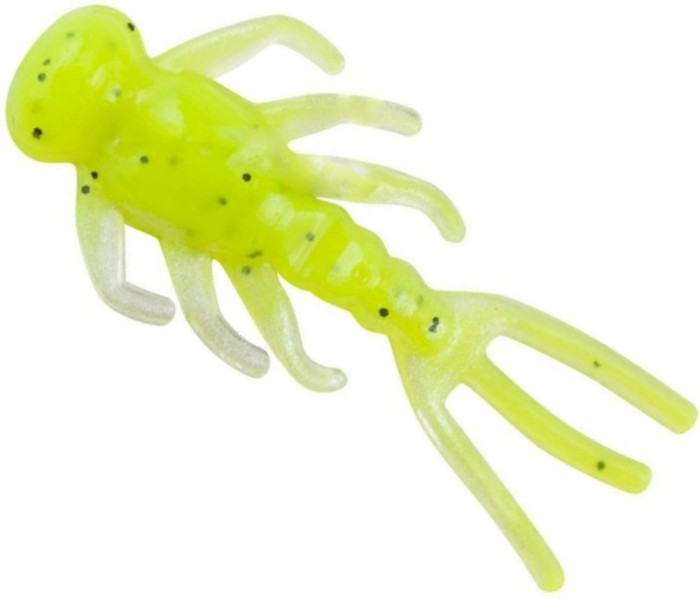 Creatura Berkley PowerBait Ice Mayfly, Chartreuse Shad, 2cm, 14buc/plic