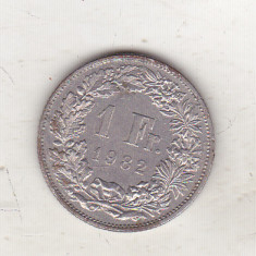 bnk mnd Elvetia 1 franc 1982