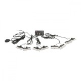 Cumpara ieftin Set 8 stroboscoape cu 3 LED-uri lumina galbena 12V, Breckner Germany