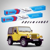 Cumpara ieftin Ștergătoare Jeep Wrangler TJ 1997-2006 | Set Față Flat Premium &ndash; TeamCar&reg;