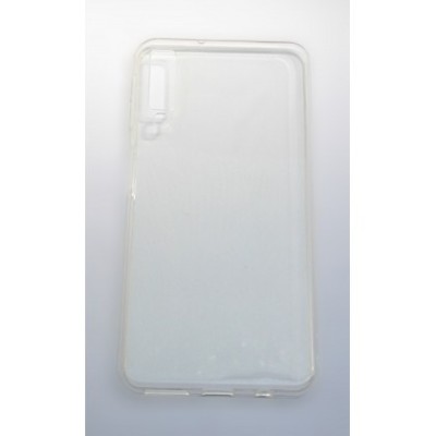 Husa Silicon Ultra Slim, Samsung A750 Galaxy A7 2018, Transparent Blister foto