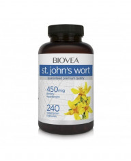 Sunatoare, St. John&amp;#039;s Wort, 450mg 240 Capsule foto