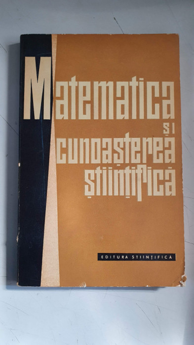 Matematica si cunoasterea stiintifica - Culegere
