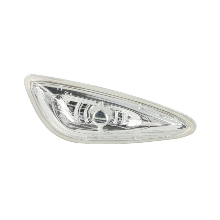 Lampa semnalizare laterala Kia SPORTAGE (SL), 06.2010-05.2014, Hyundai Sonata (YF) 09.2009-05.2014, partea Dreapta, in aripa, fara suport becuri, Dep