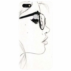 Husa silicon pentru Huawei P9 Lite, Girl Face
