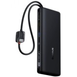 Baterie Externa Baseus EnerFill FC41, 20000mAh, 100W, QC + PD, 1 x USB-A - 3 x USB-C, Neagra E0028N03