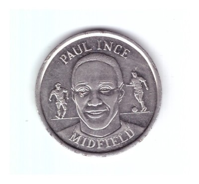 Medalie Paul Ince - Echipa nationala a Angliei, 1998 foto