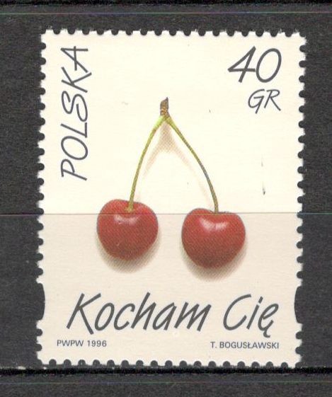 Polonia.1996 Timbre de felicitare MP.309