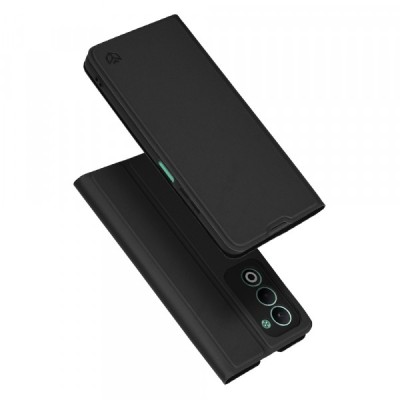 Husa pentru Oppo A5 4G / A5 5G, Techsuit, Magskin Book, Neagra foto