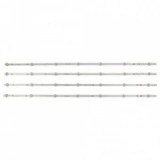 Set barete led , Televizor Vestel 43 inch , 4 barete cu 7 led-uri Originale