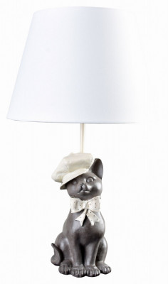 Lampa de masa cu o pisica CW604 foto