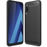 Husa SAMSUNG Galaxy A70 / A70s - Luxury Carbon TSS, Negru