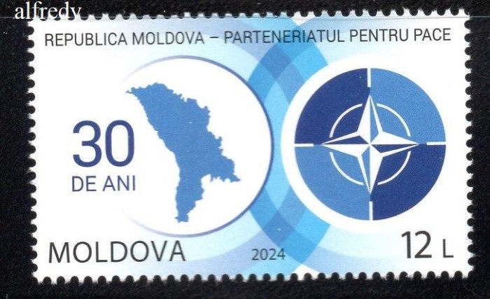 MOLDOVA 2024, Parteneriatul pentru Pace, serie neuzata, MNH